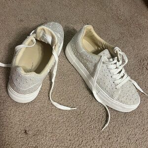 Betsey Johnson Sidny Ivory Sneakers